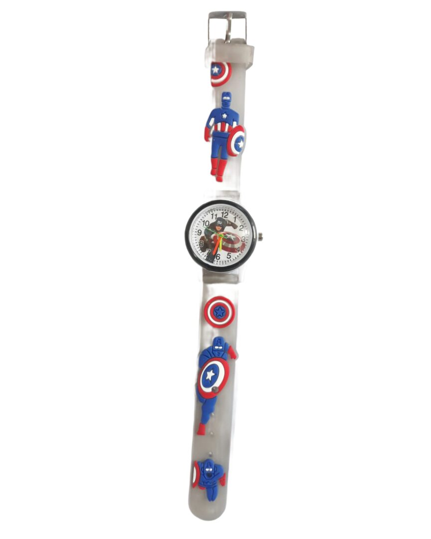 Kids Analog Watch with Cartoon Characters Strips by Simmy G - Image 2