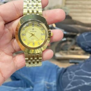 Fancy Analog Watch Premium Quality Golden by Simmy G