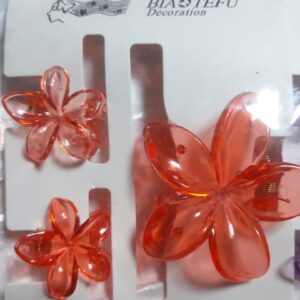 Hair Fancy Elegant Flower Style triple Catchers Premium Quality by Simmy G