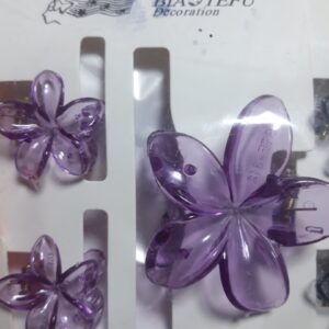 Hair Fancy Elegant Flower Style triple Catchers Premium Quality by Simmy G