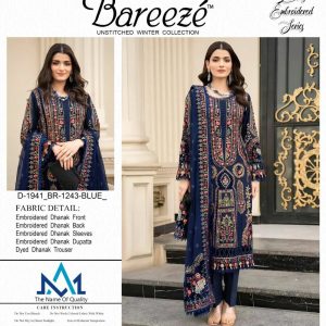 Breeze Lawn 3Pcs Embroidered by SimmyG.com